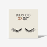 Delashious 2X Volume-Curly False Eyelashes