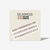 Delashious 2X Volume-Single Eyelashes